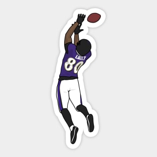 isaiah and the catch Sticker